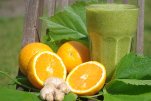 Orangen-Ingwer-Smoothie