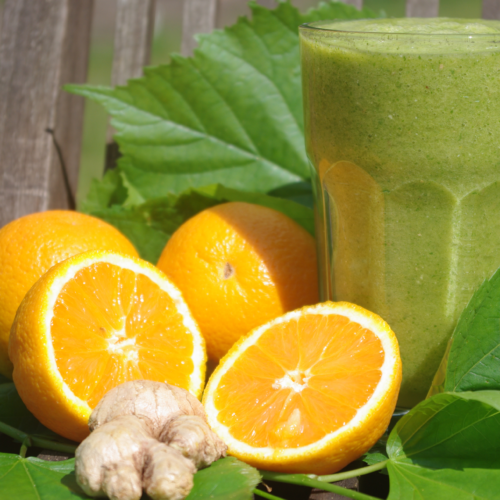 Orangen-Ingwer-Smoothie 1 Orangen-Ingwer-Smoothie