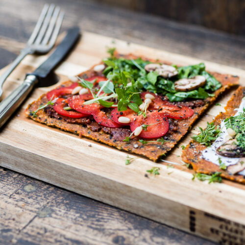Rohkost Frischkost Pizza