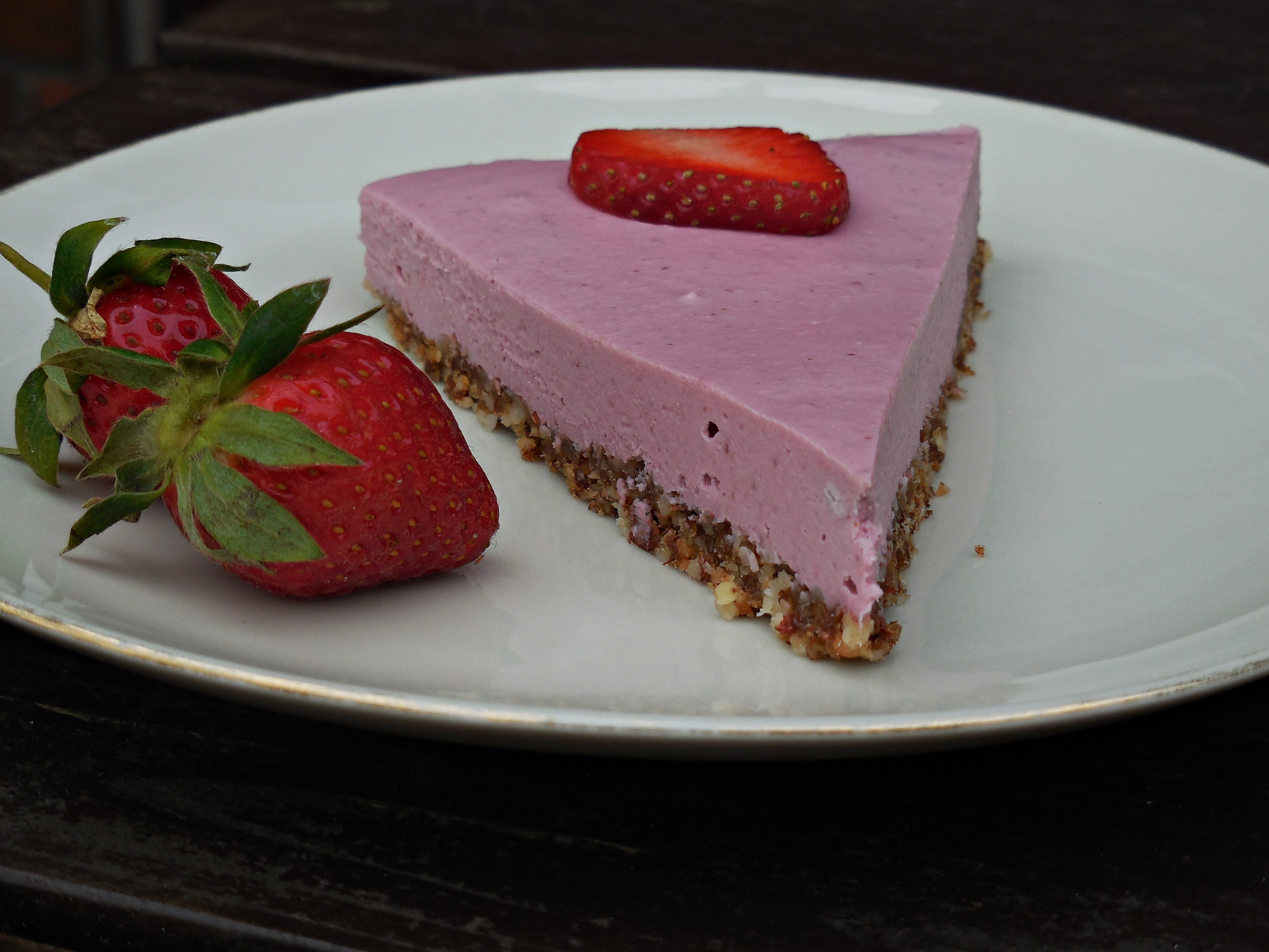 Strawberry Cheesecake 16 Strawberry Cheescake Erdbeer Käsechuchen