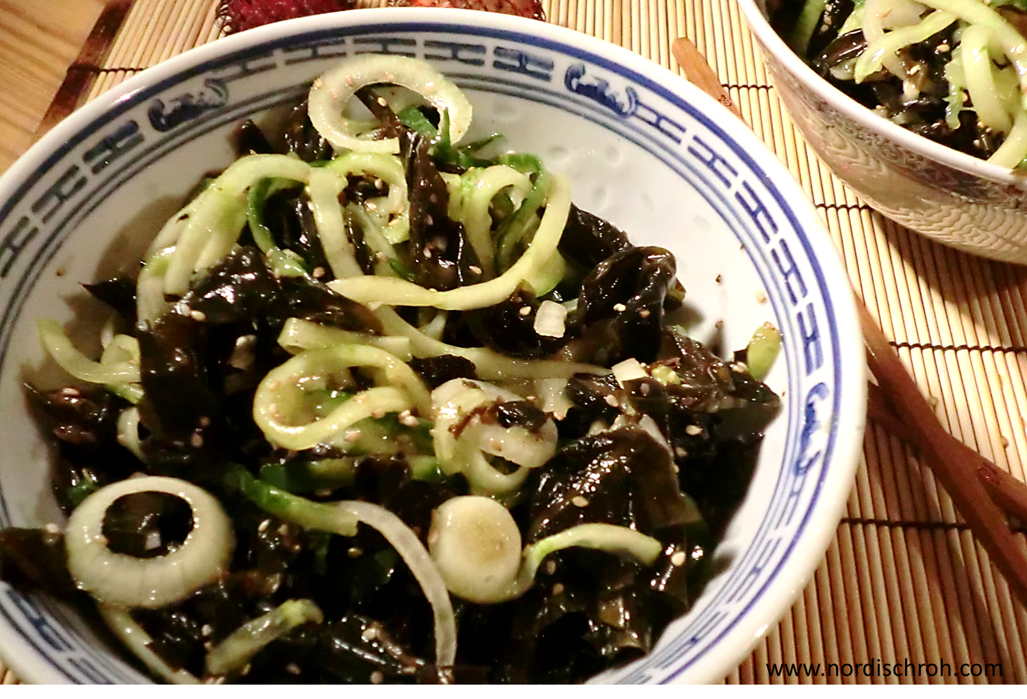Algen Salat Seafood salad 1