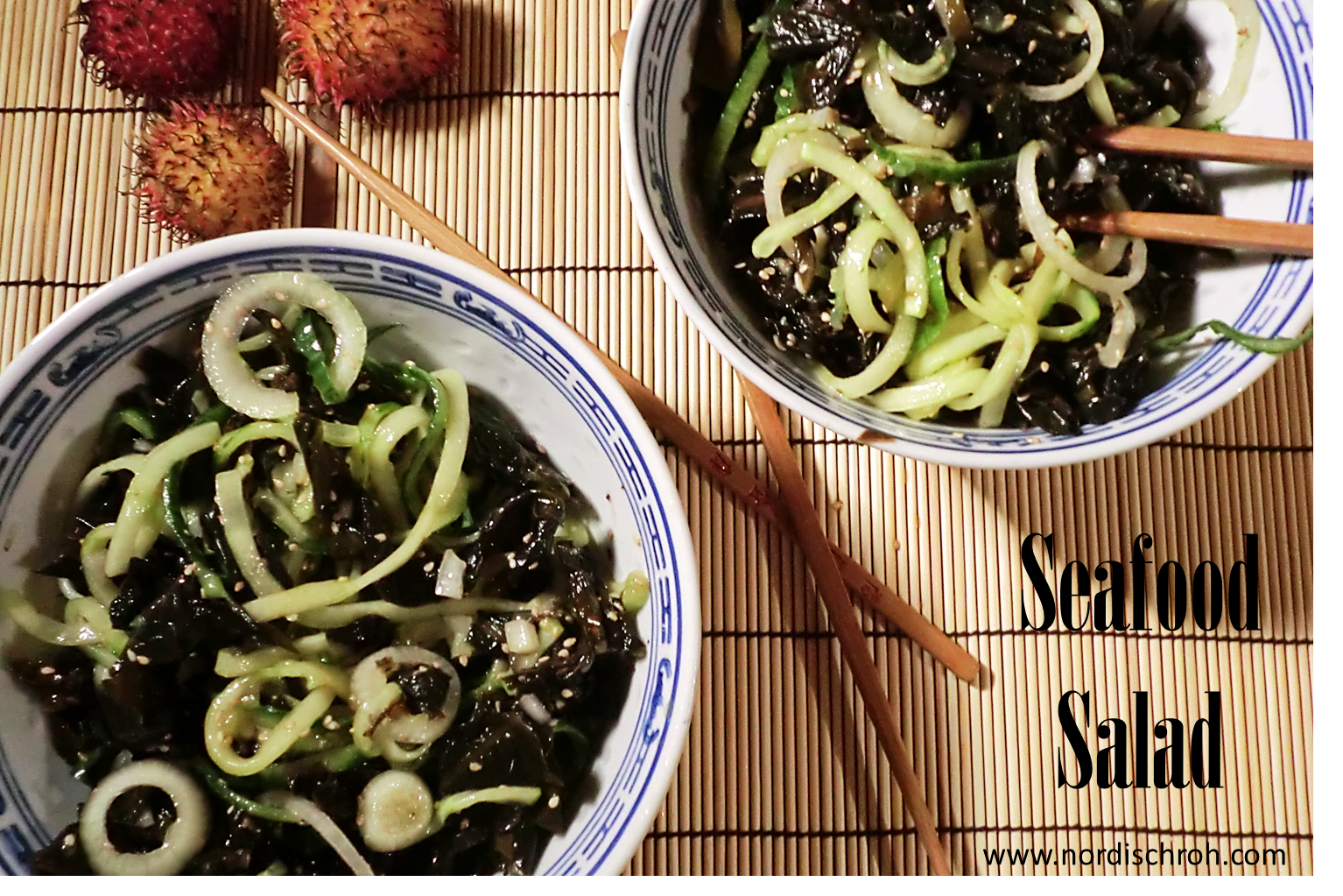 Algen Salat Seafood salad