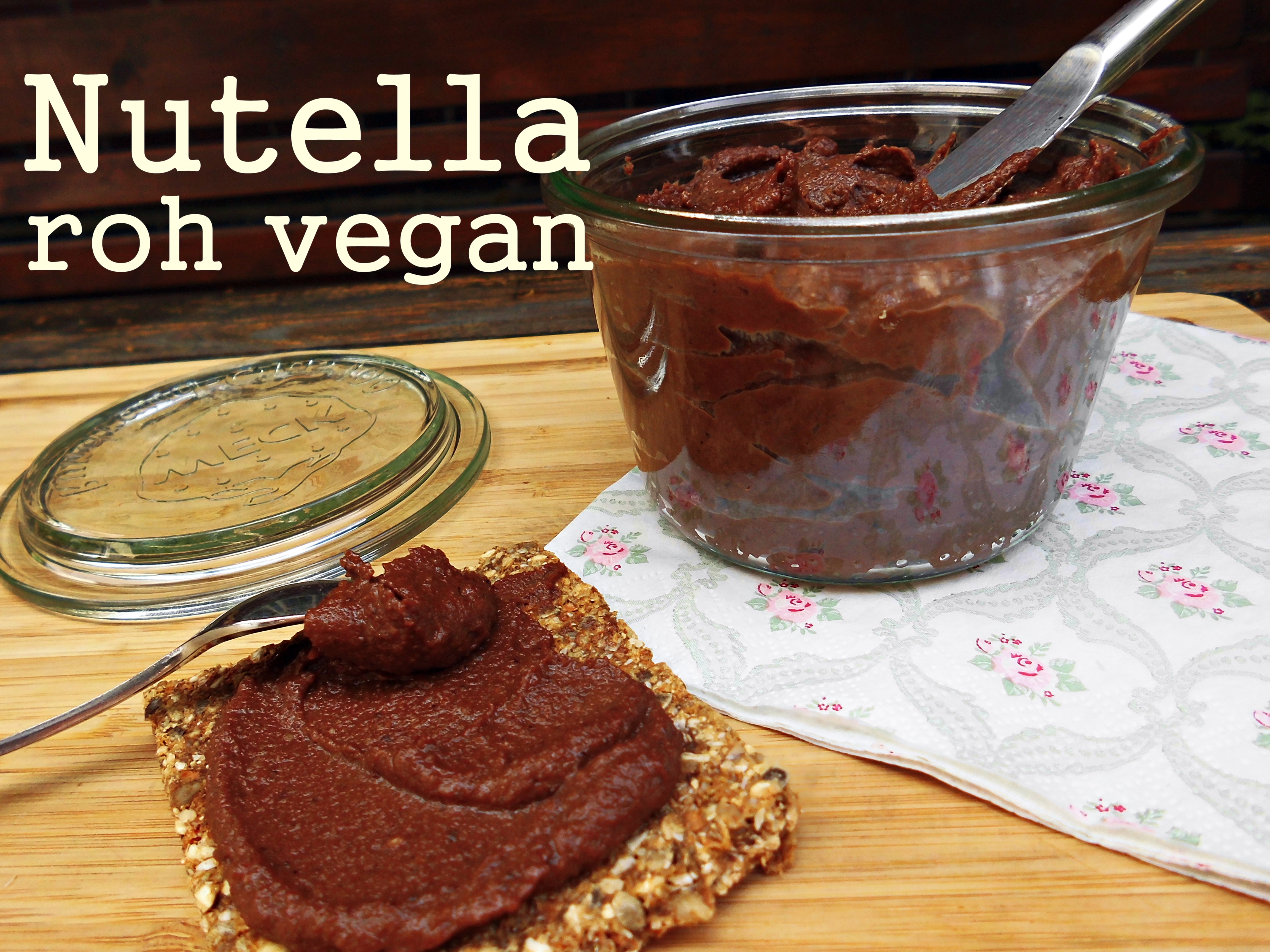 nutella roh vegan
