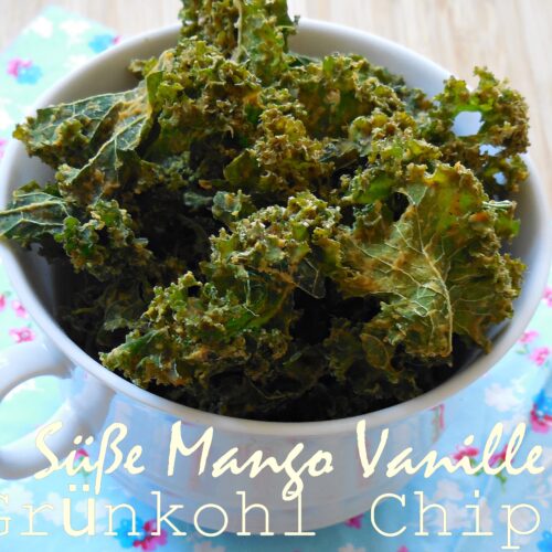 Süße Mango Vanille Grünkohl Chips 1