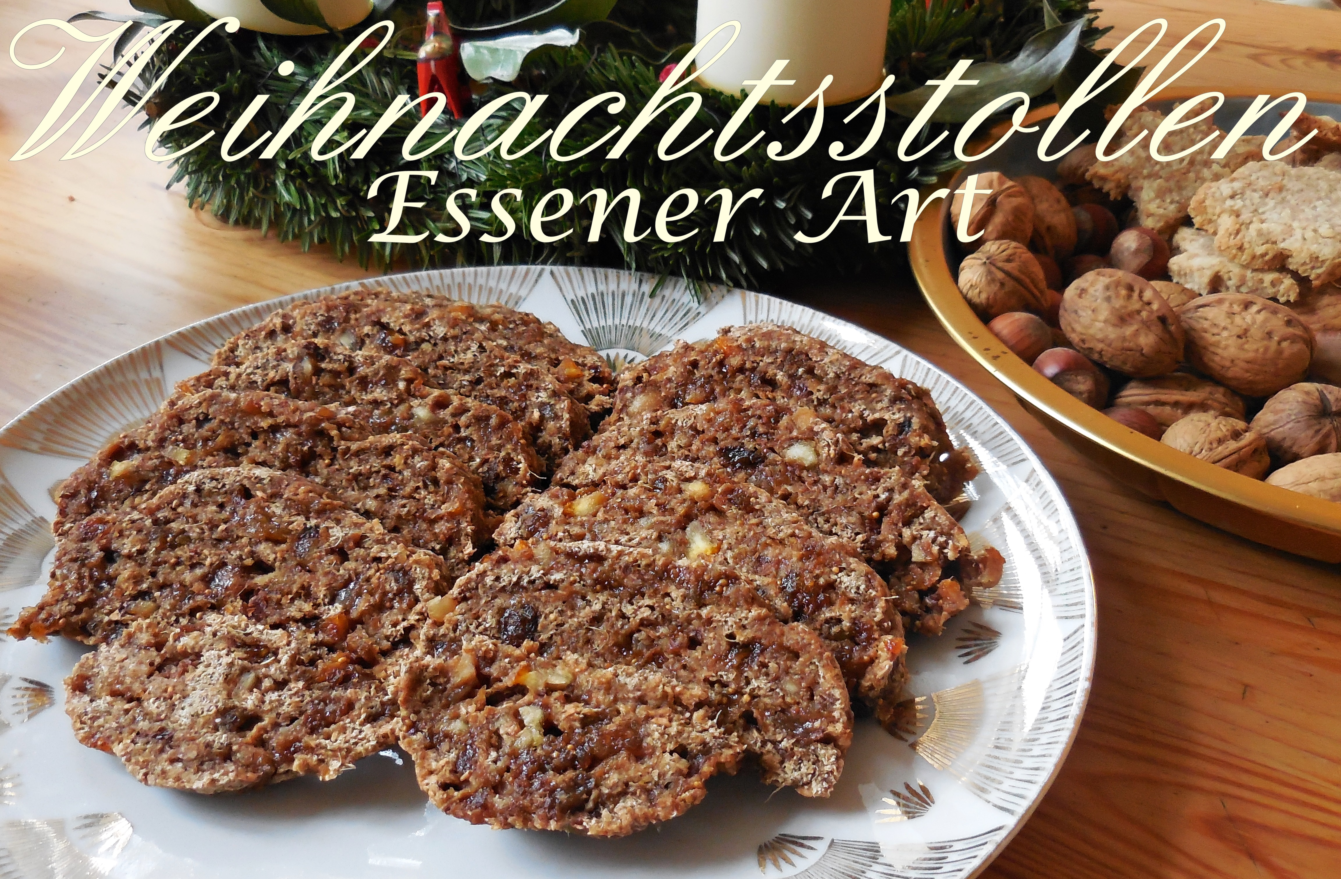 Rohkost Rezept: Weihnachtsstollen Essener Art 7 stollen