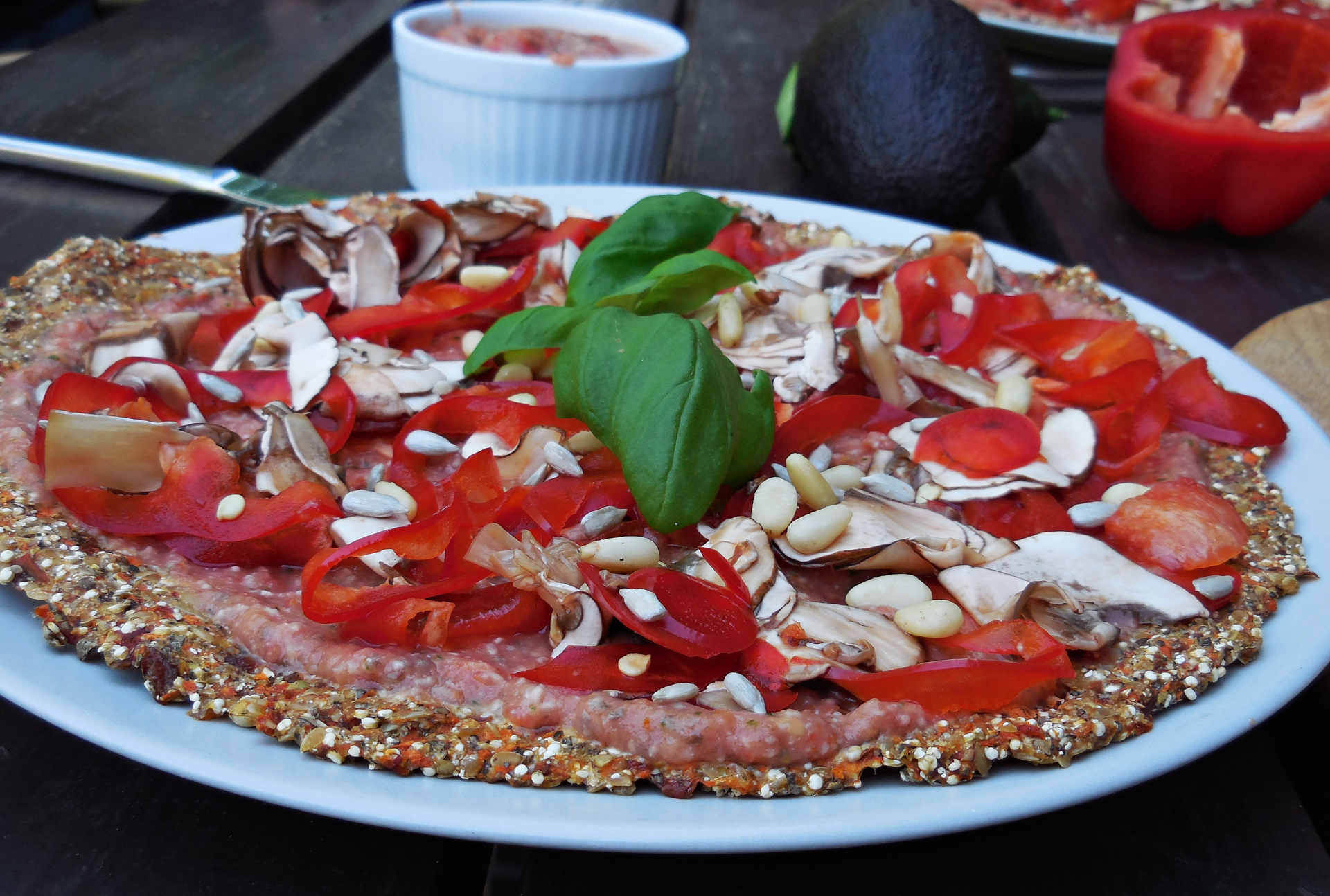 Quinoa-Pizza