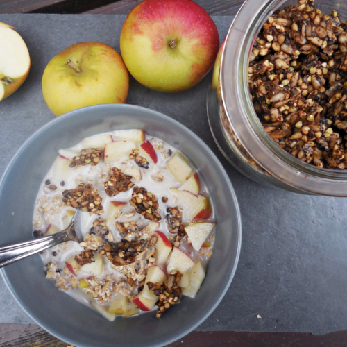 Raw Granola - Frühstück, das ihr lieben werdet! 2 Raw Granola - Frühstück, das ihr lieben werdet! 1