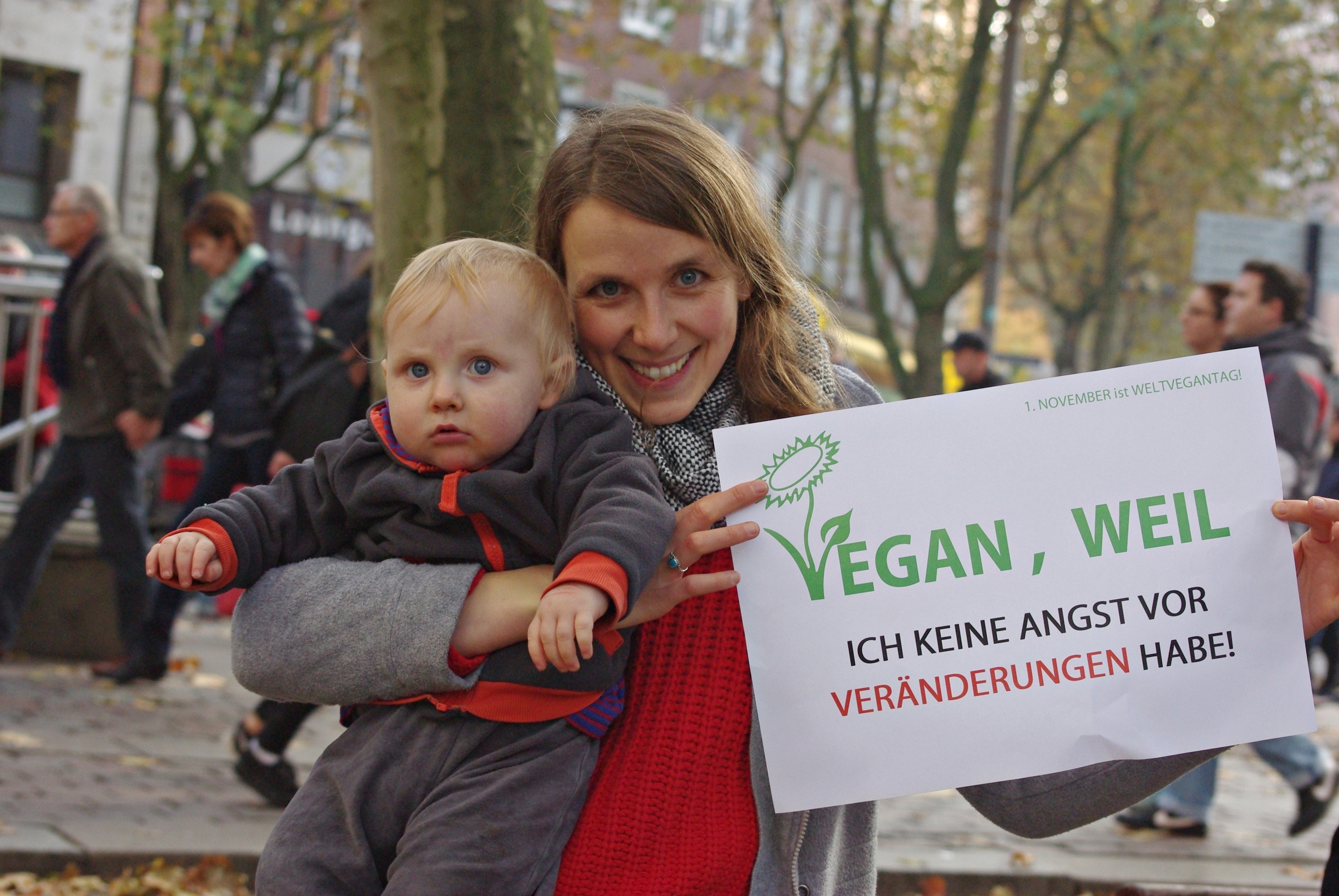 Vegan weil... Welt-Vegan-Tag & Flashmob in Hamburg 19