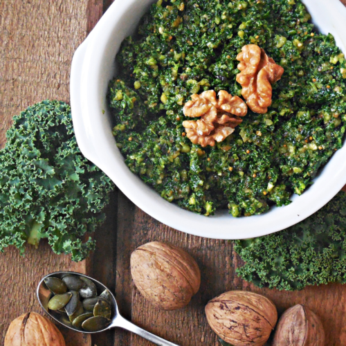Grünkohl Pesto 2 Grünkohl Pesto 1