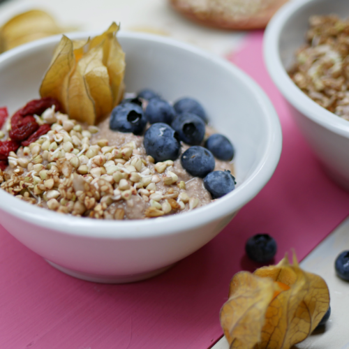 Maroni Porridge - das perfekte Rohkost Frühstück für die ganze Familie! 2