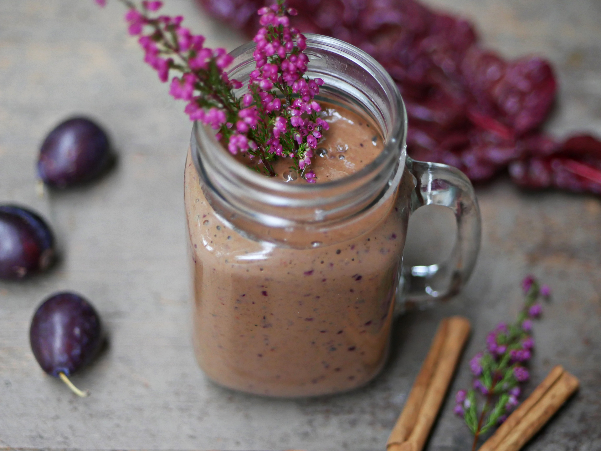 Herbst-Smoothie: Lila Love 2 Herbst-Smoothie: Lila Love 1