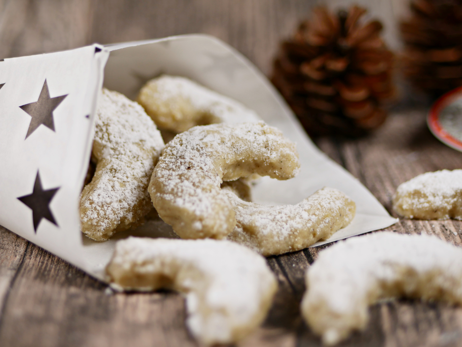 Vanillekipferl aus nur 3 Zutaten 1