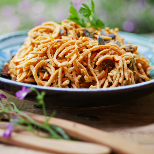 Süßkartoffel-Erdnuss-Pasta +++ raw & simple 2 Süßkartoffel-Erdnuss-Pasta +++ raw & simple 1