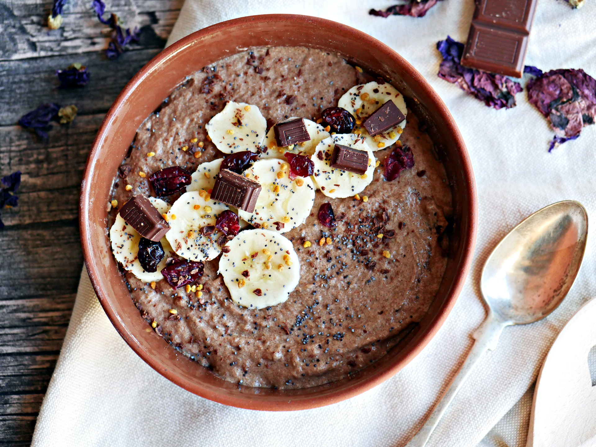 Daily Breakfast – gekeimter Schoko-Buchweizenbrei
