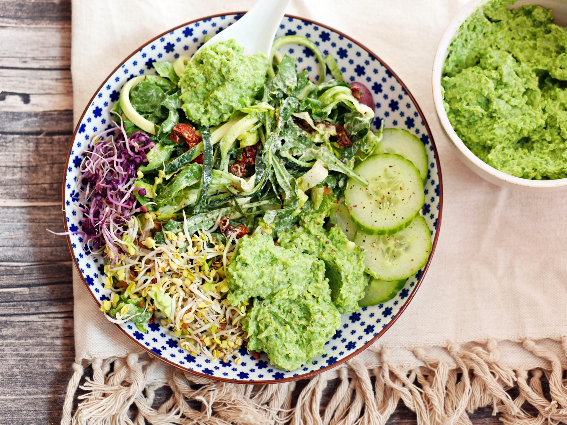 Erbsen-Avocado-Mus