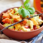 Papaya-Avocado-Salat