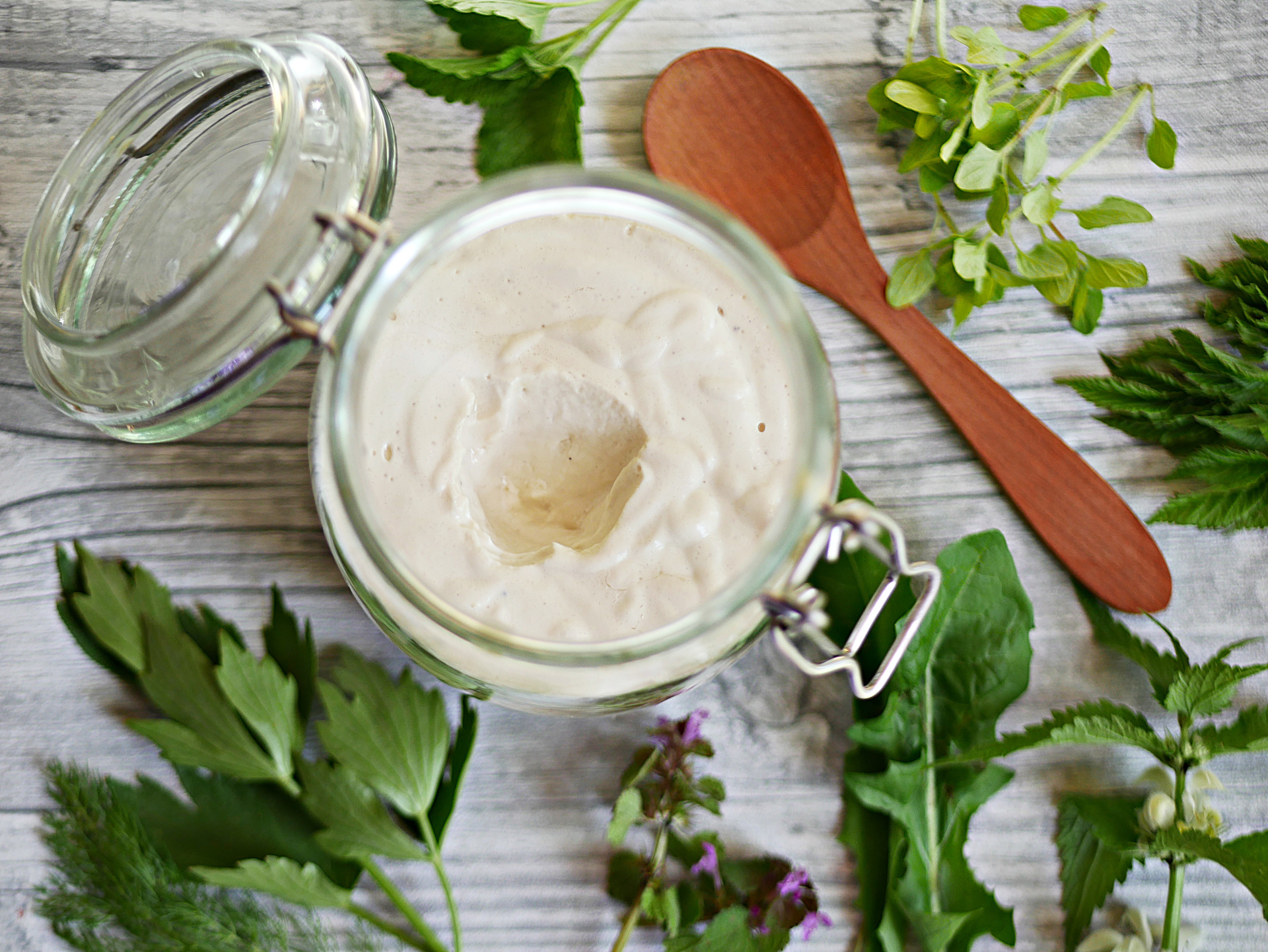 Fermentierter Sojajoghurt 1 Joghurt