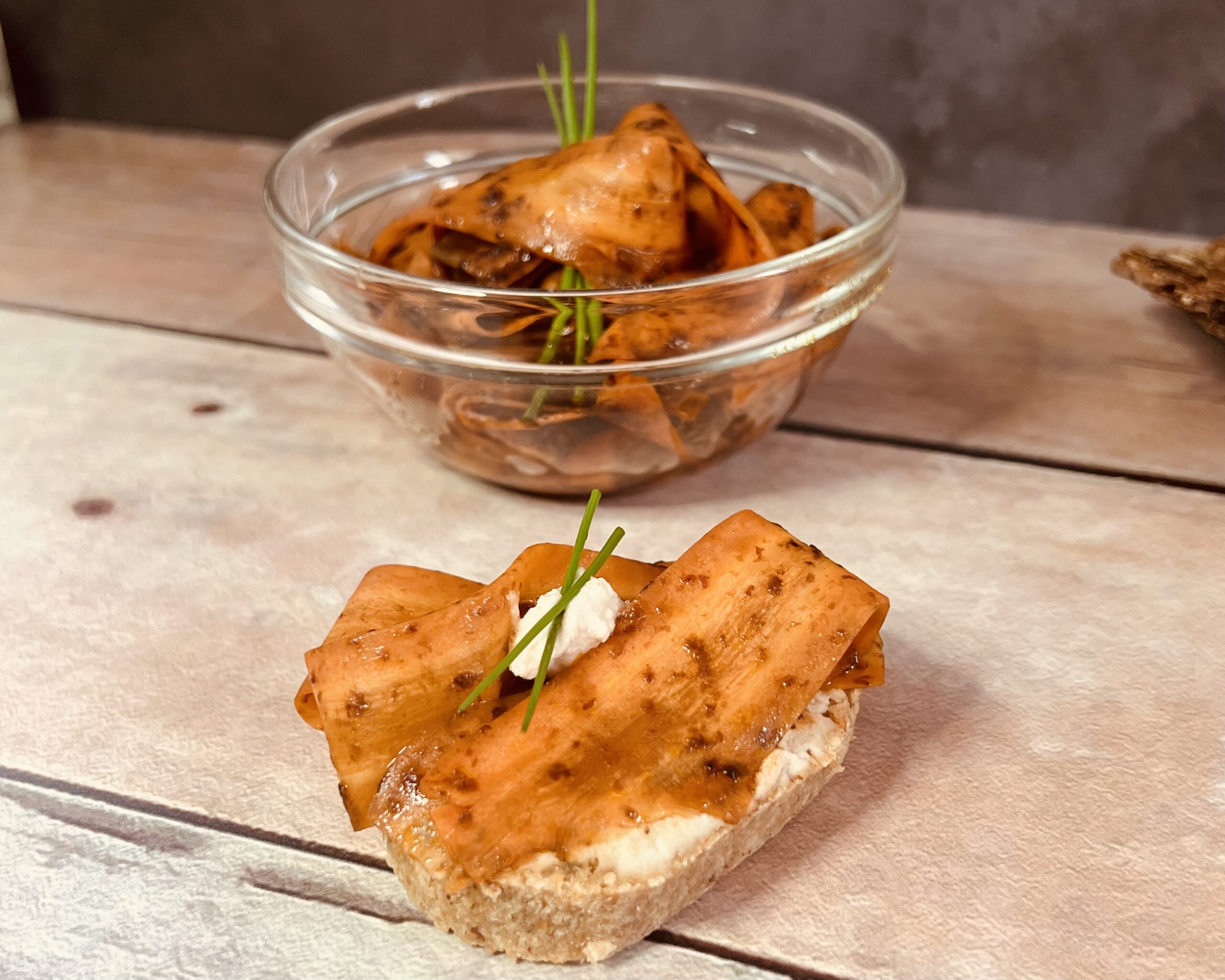 Rohköstliches Möhrenlachs