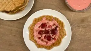 vegane glutenfreie Waffeln