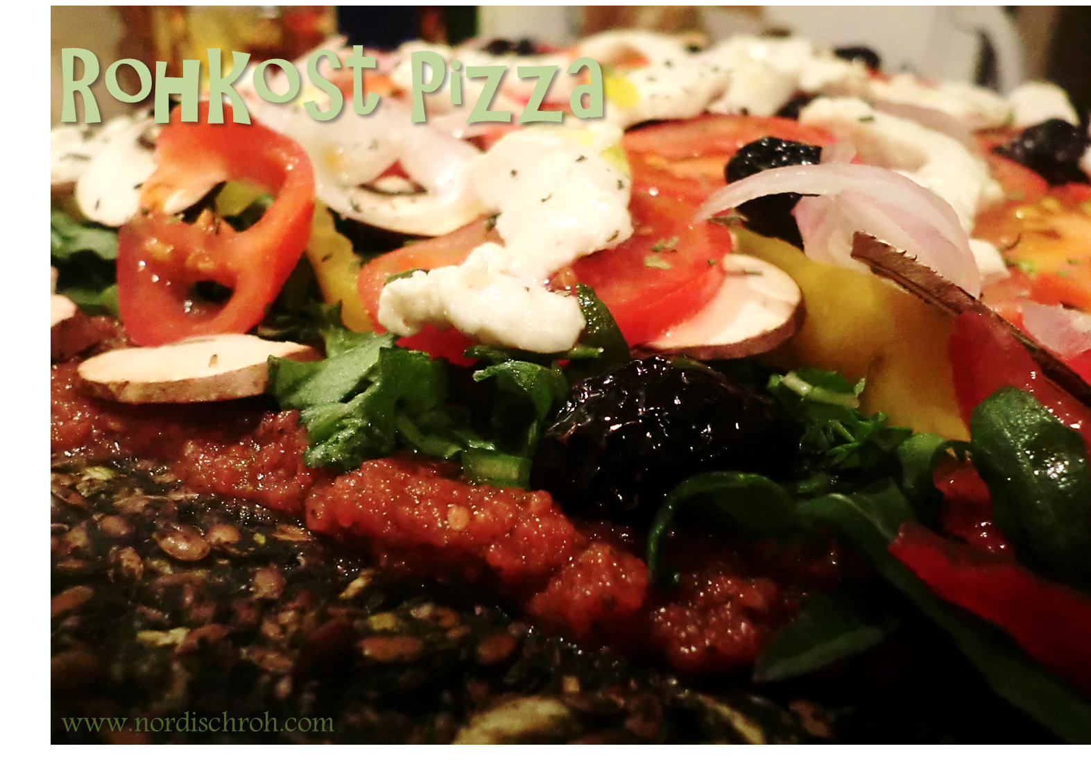 Rohkost Pizza rohkost pizza