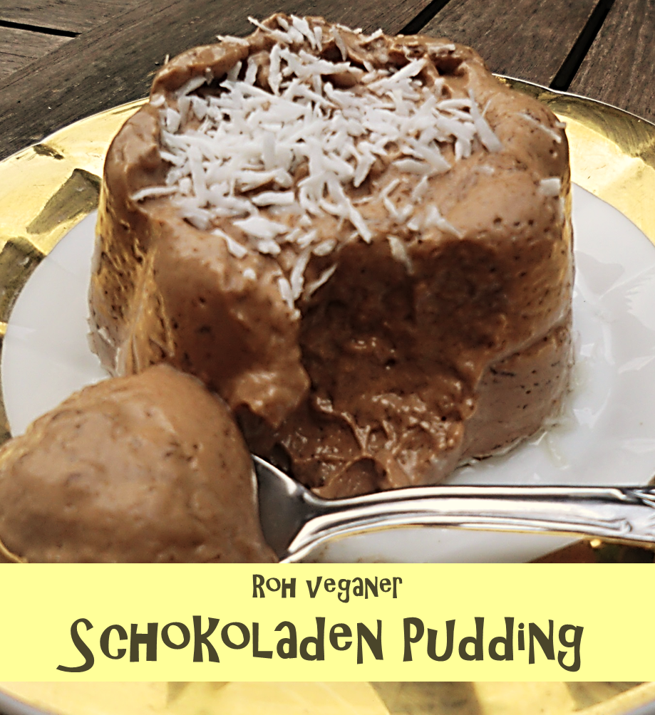 roh vegan schokoladenpudding schokoladenpudding