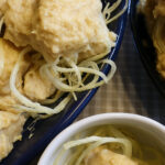 Cheese und Onion Knabberkram mit Zwiebelringen