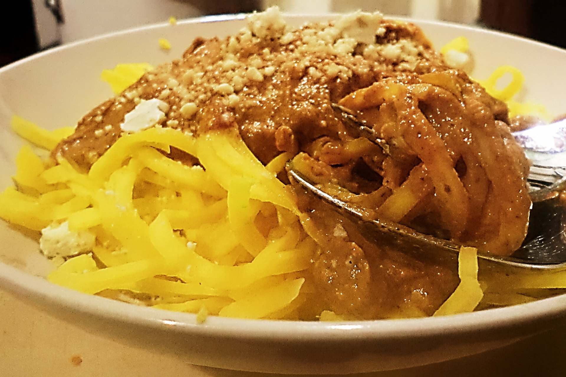 Kürbis Pasta