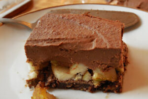 Birnen-Schoko-Kuchen mit Hanf