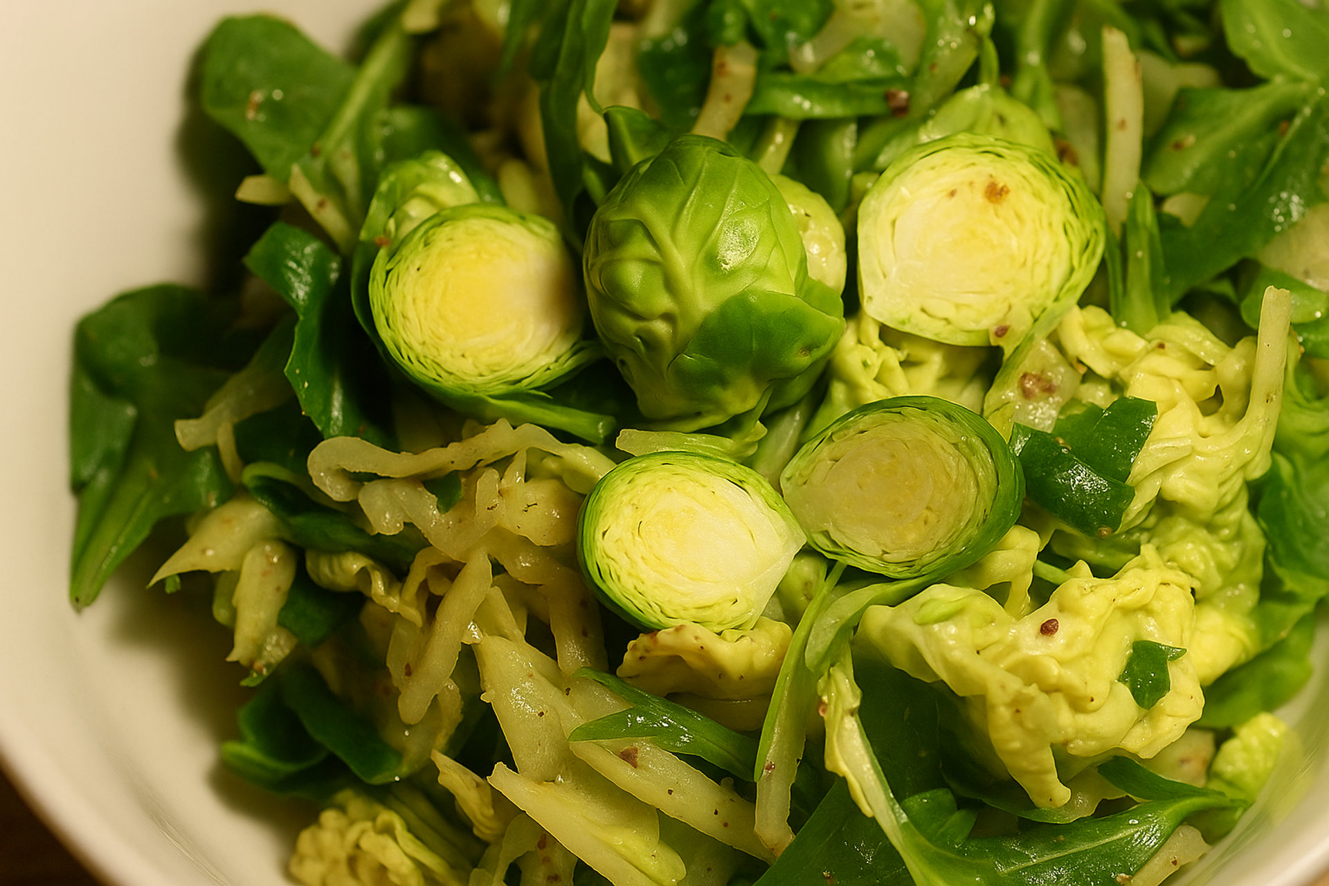 Rosenkohl-Salat